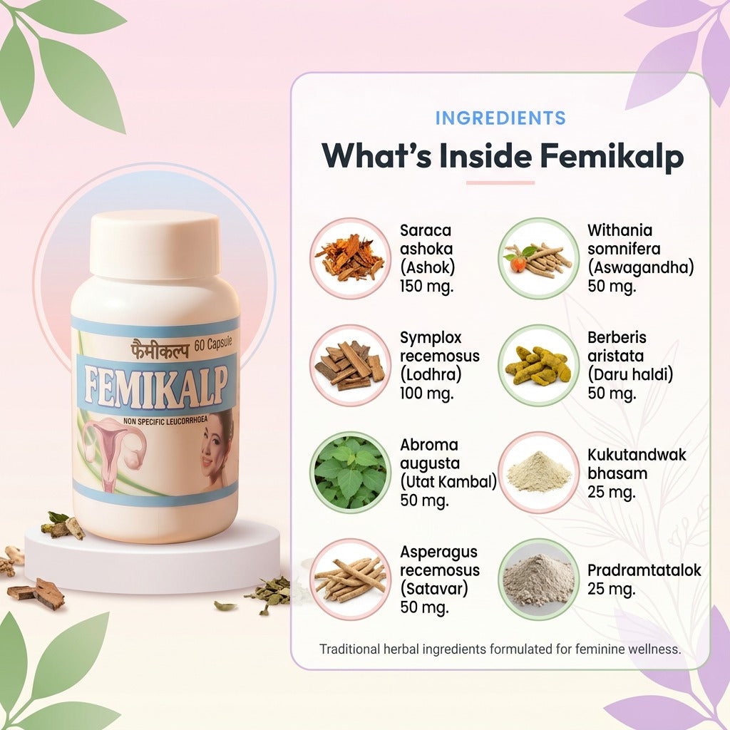 Femikalp - For White Discharge