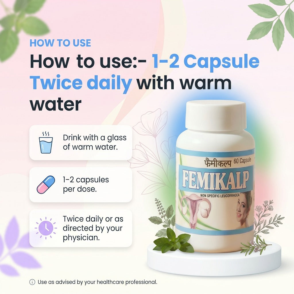 Femikalp - For White Discharge