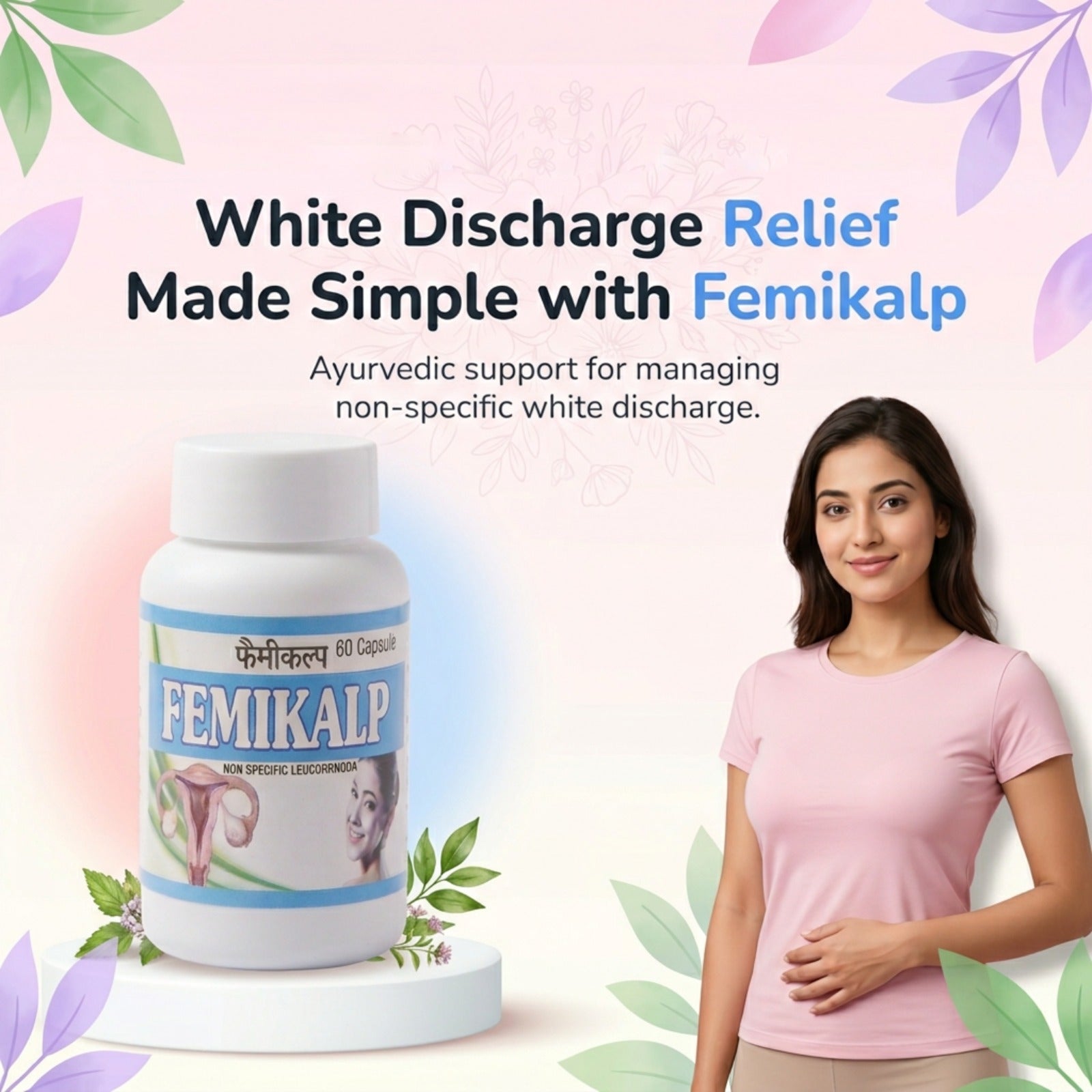 Femikalp - For White Discharge