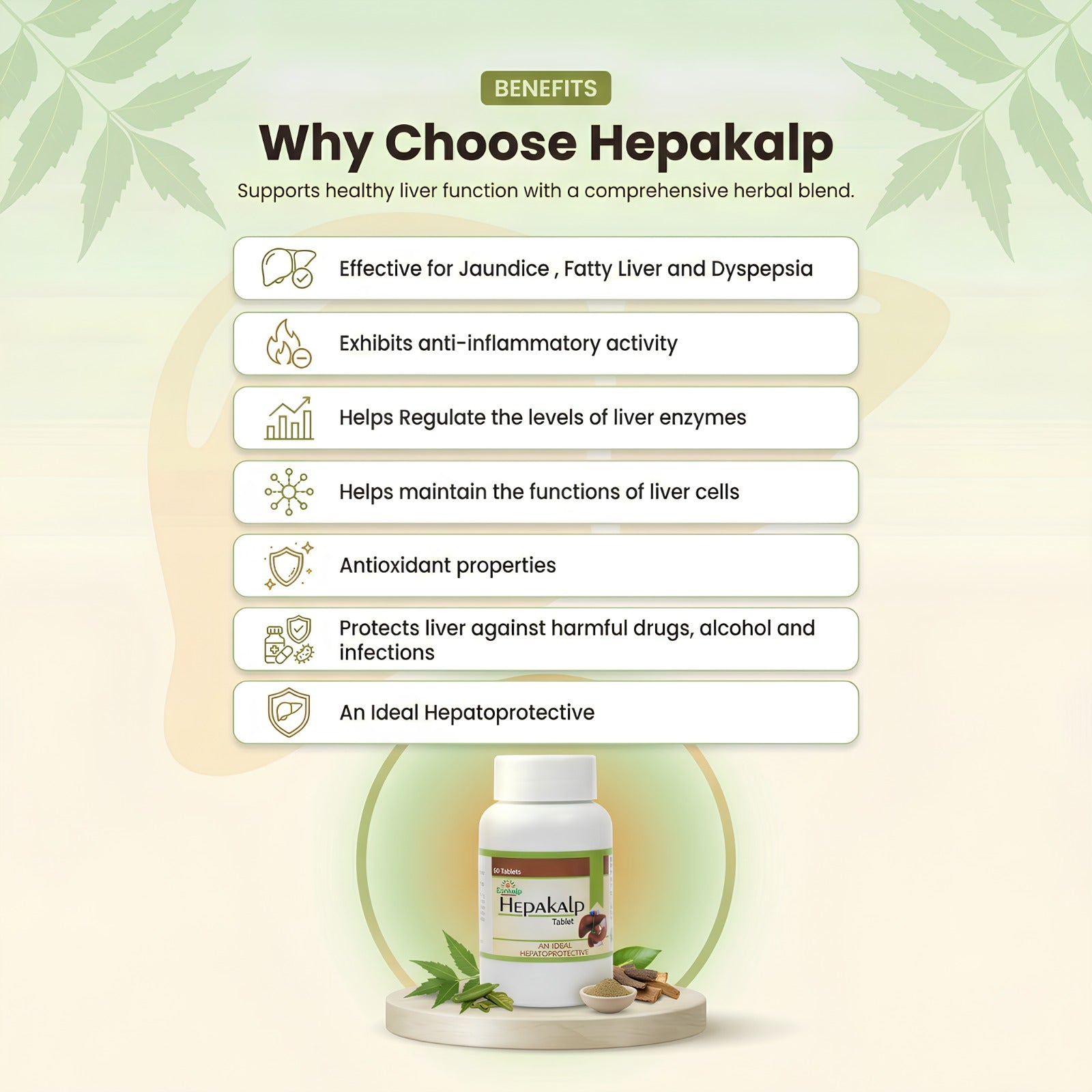 Hepakalp Tablets- Liver Support
